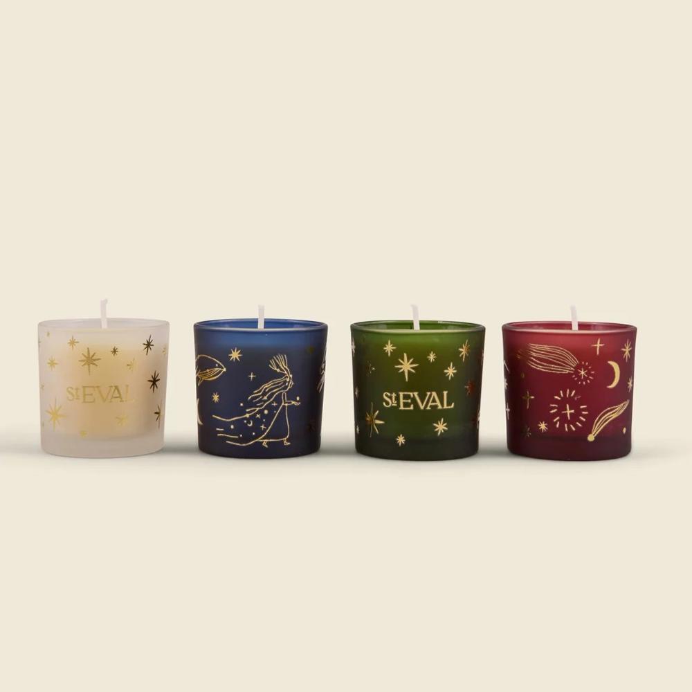 St Eval Christmas Votive Gift Set